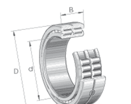 INA SL014872 roller bearings